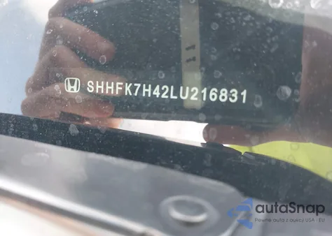 2020 Honda Civic Sport из США, поврежденный, VIN SHHFK7H42LU216831